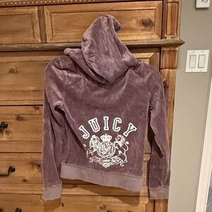 Juicy Couture Kids Purple Hoodie Jacket